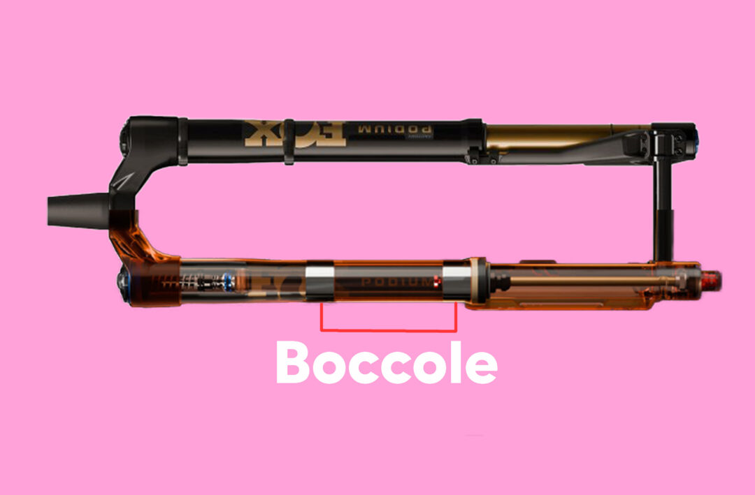 ext vaia forcella steli rovesciati mtb upside down extreme racing shox downhill enduro Fox Podium
